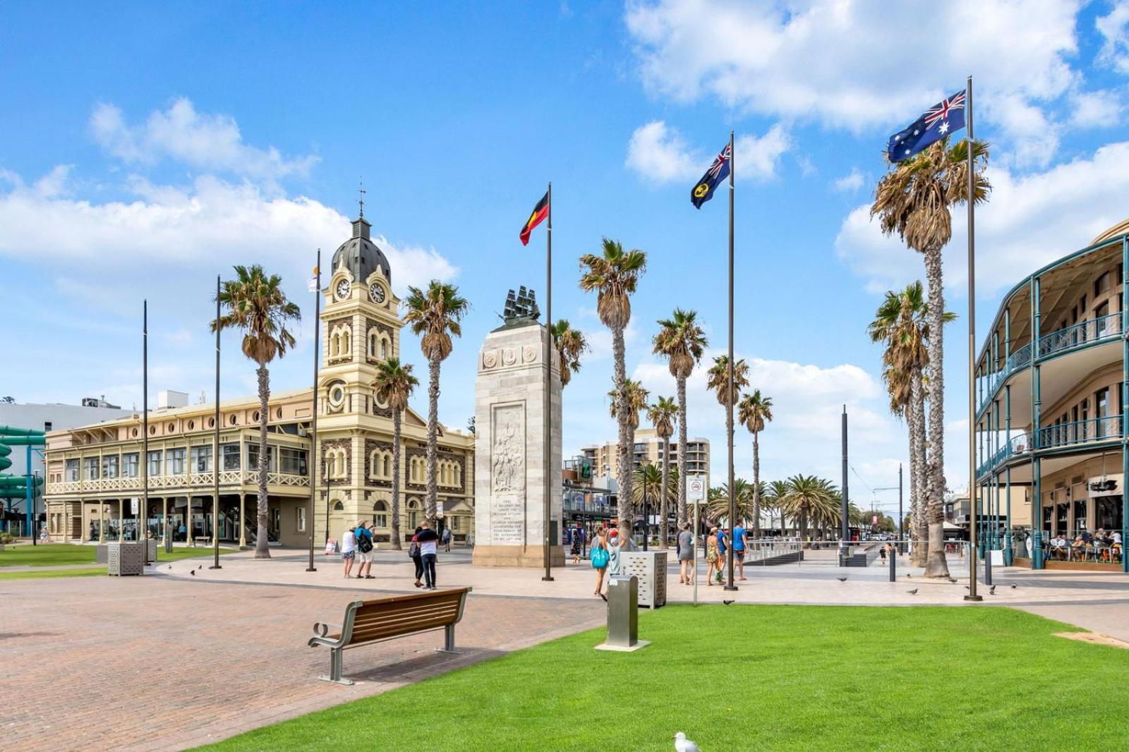 Cityviews @ Glenelg * Pool/Beach * Free Parking * Leilighet Eksteriør bilde